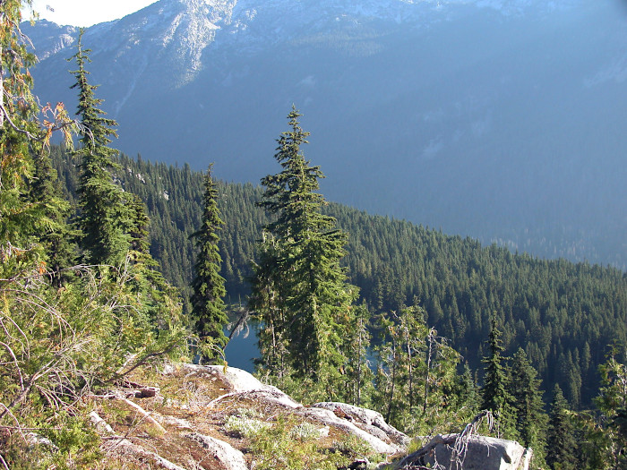 View near north end of Wince lake